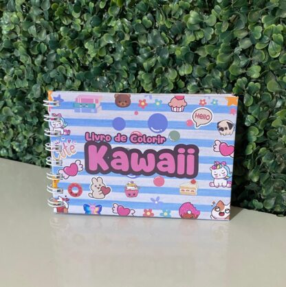 Livro de colorir Kawaii