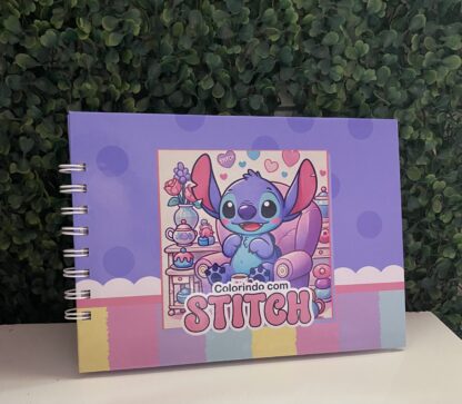 Livro de colorir Stitch