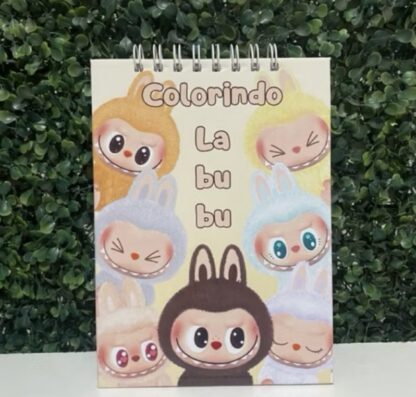 Livro de colorir Labubu
