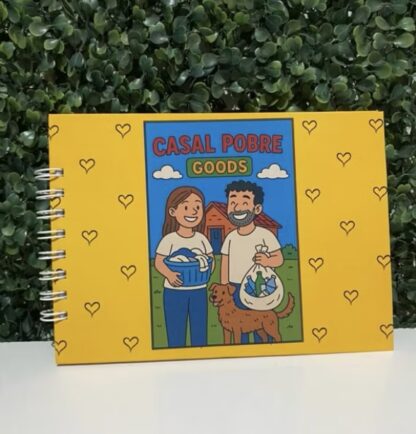 Casal Pobre Goods - Livro de colorir - A5