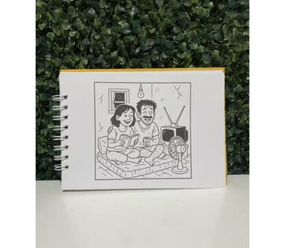 Casal Pobre Goods - Livro de colorir - A5 - Image 2