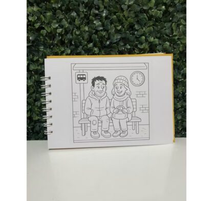 Casal Pobre Goods - Livro de colorir - A5 - Image 3