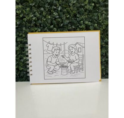 Casal Pobre Goods - Livro de colorir - A5 - Image 4
